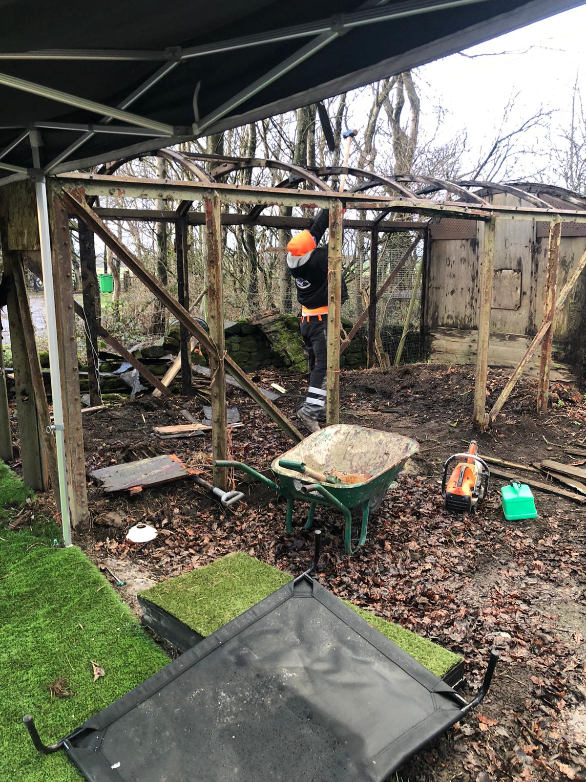 Scrap Removal - Train Carriage